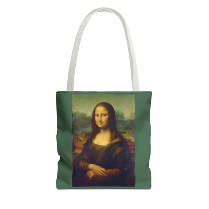 Mona Lisa by Leonardo da Vinci Tote Bag (AOP)