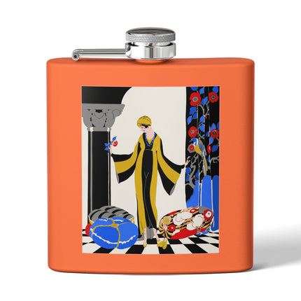 Art Deco Flapper Flask – Elegant Glamour & Timeless Style