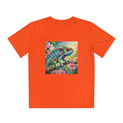 Camouflage Chameleon Youth Competitor Tee