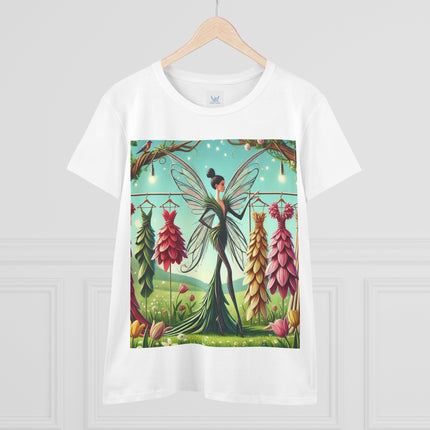 A Fairy Choosing Gowns Cotton Tee