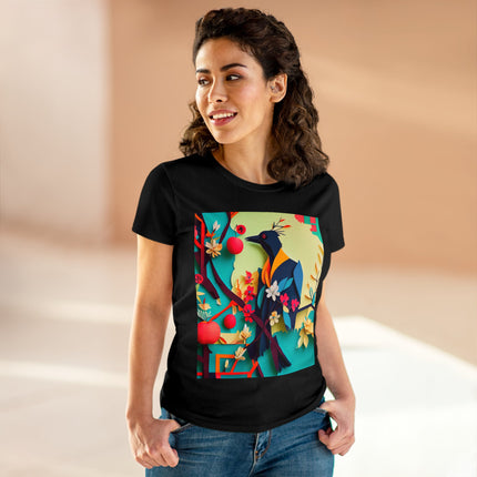 Curious Crow Women's Midweight Cotton Tee