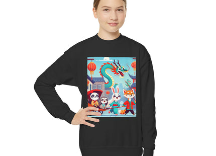 The Little Dragon and Friends Youth Crewneck Sweatshirt