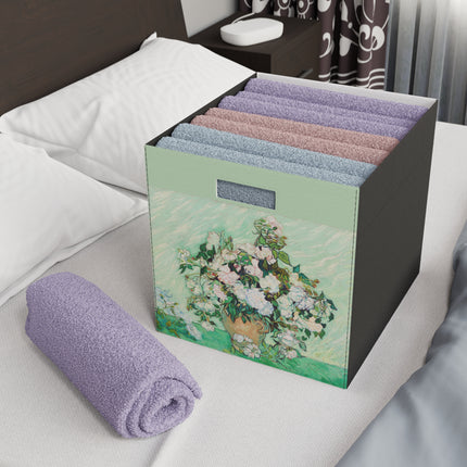 Roses by Vincent Van Gogh Felt Storage Box