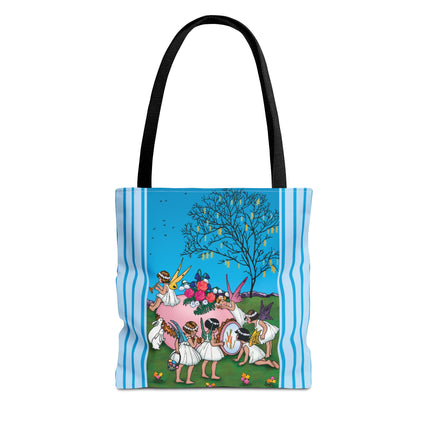 Enchanted Easter Gathering Tote Bag (AOP)
