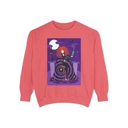 Mystic Elegance Unisex Garment-Dyed Sweatshirt