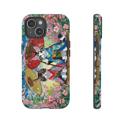 Kimono Kitties Phone Cases