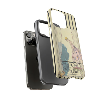 Falbalas et fanfreluches, La Souris by George Barbier Phone Cases