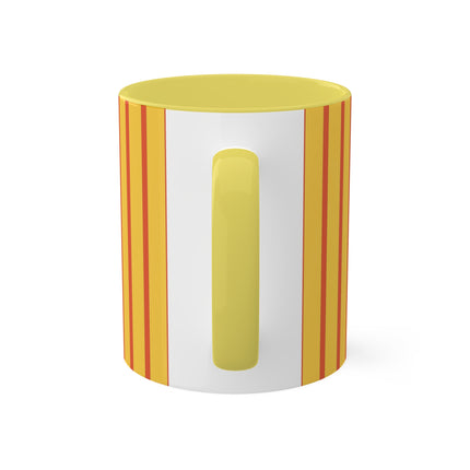 Candy Corn Skeleton Colorful Mugs (11oz, 15oz)