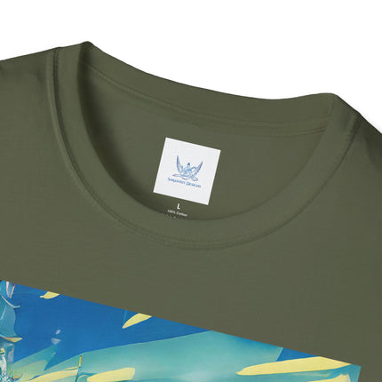 Cyberpunk Frog Softstyle T-Shirt