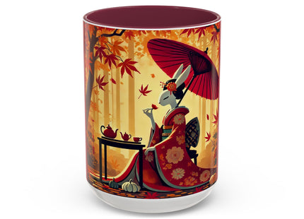 Theatrical Harvest Rabbit Colorful Mugs (11oz, 15oz)