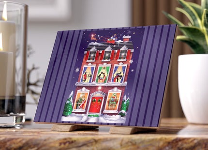 A Christmas Eve Celebration Ceramic Tile
