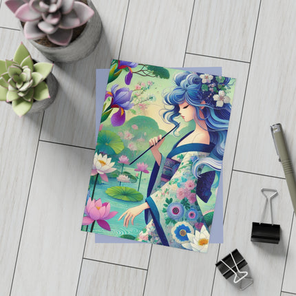 Fairy of the Koi Pond Postcard Bundles (envelopes included) - Bundles of 10, 30, 50 Pieces