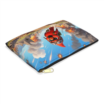Cardinal Dive Bomber Accessory Pouch – Bold Aviator & Sky Adventure