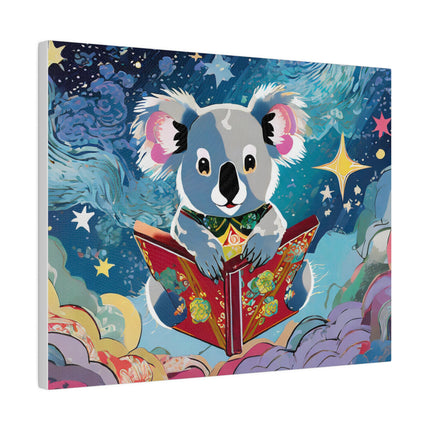 Cute Koala Matte Canvas, Stretched, 0.75"