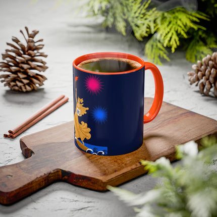 Liberty's Triumph Colorful Mugs – Art Deco Glory & Triumphant Spirit