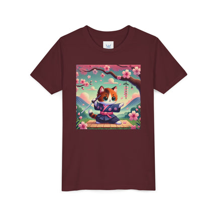 Samurai Kitten Youth Short Sleeve Tee