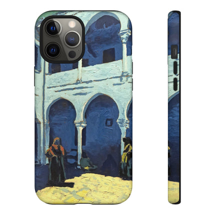 Courtyard of Moroccan Riad by George Gaudion Phone Cases