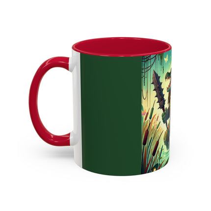 Swamp Tyrant Colorful Mugs (11oz, 15oz)