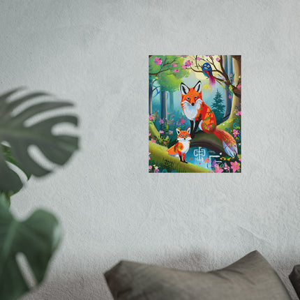 Mischievous Fox Fine Art Posters