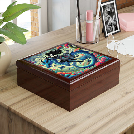 Mystic Guardian of the Sky Jewelry Box
