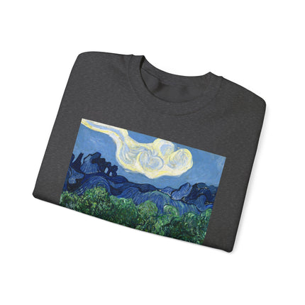 Olive Trees by Vincent Van Gogh Unisex Heavy Blend™ Crewneck Sweatshirt