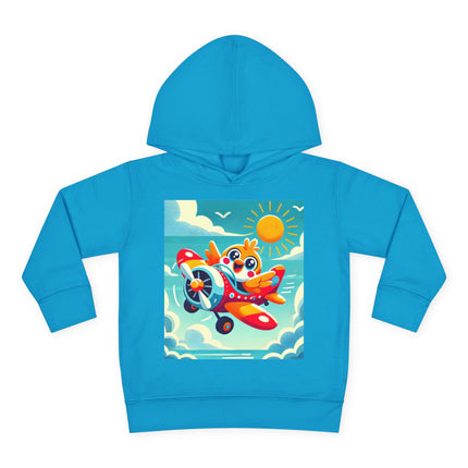 Joyful Bird Aviator Toddler Pullover Fleece Hoodie
