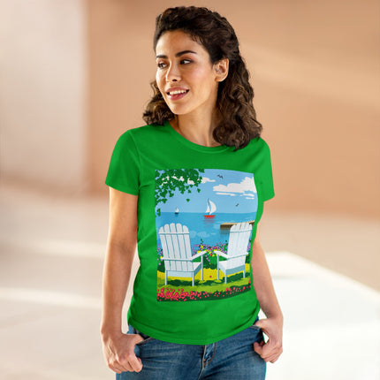 Tranquil Retreat Women's Midweight Cotton Tee
