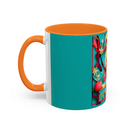 Curious Crow Colorful Mugs (11oz, 15oz)
