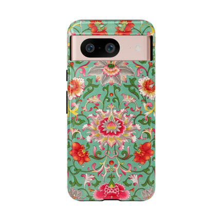 Colorful Floral Pattern by Owen Jones Phone Cases