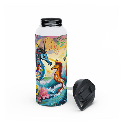 Seahorse Symphony Stainless Steel Water Bottle