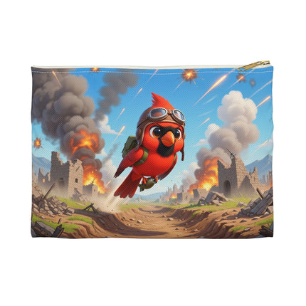 Cardinal Dive Bomber Accessory Pouch – Bold Aviator & Sky Adventure