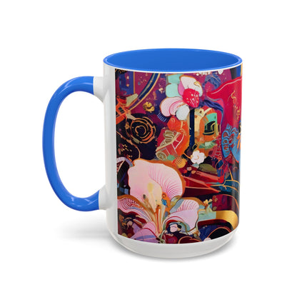 Ethereal Irises Colorful Mugs (11oz, 15oz)