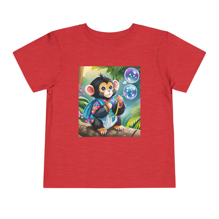 Bubble Magic in the Jungle Toddler Short Sleeve Tee