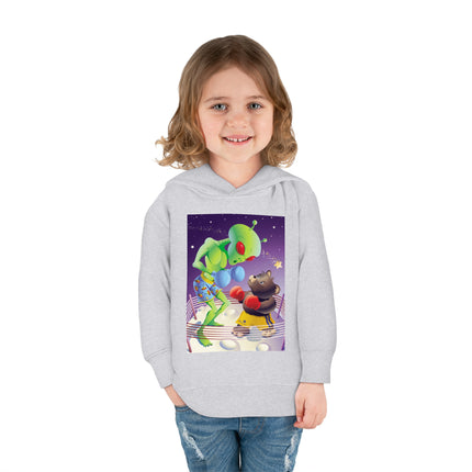 Cosmic Clash Toddler Pullover Fleece Hoodie
