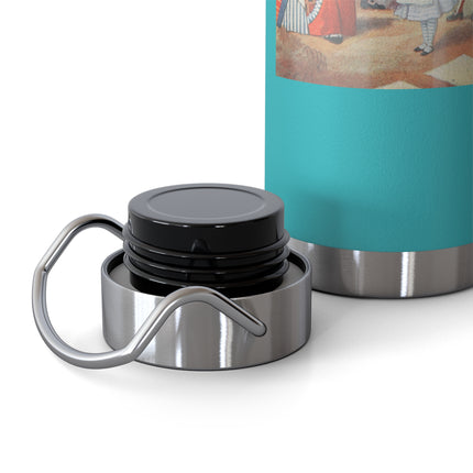 Off with her head! Off with— by Sir John Tenniel Copper Vacuum Insulated Bottle, 22oz