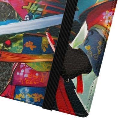 🐆⚔️ Circuit Samurai Jaguar Flip Case – Neon Power & Electric Honor