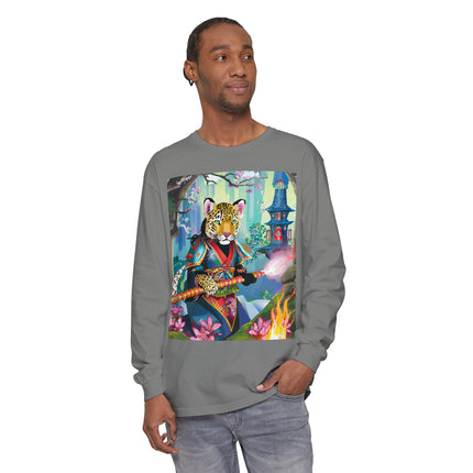 Cyberpunk Leopard Long Sleeve T-Shirt