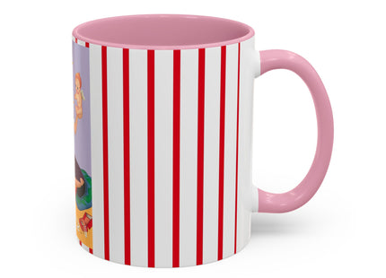 Art Deco Christmas Colorful Mugs (11oz, 15oz)