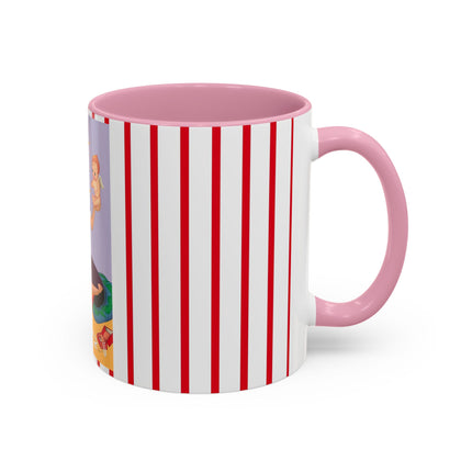Art Deco Christmas Colorful Mugs (11oz, 15oz)