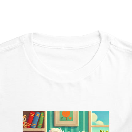 Little Scholar Pup Toddler Short Sleeve Tee