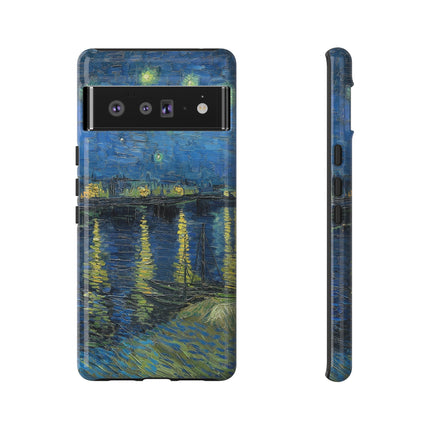 Starry Night Over the Rhone by Vincent Van Gogh Phone Cases
