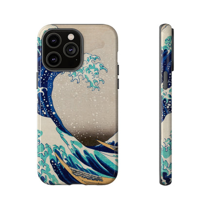 The Great Wave off Kanagawa by Katsushika Hokusai Phone Cases