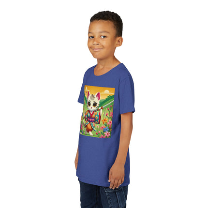 Samurai Kitten Youth Short Sleeve Tee
