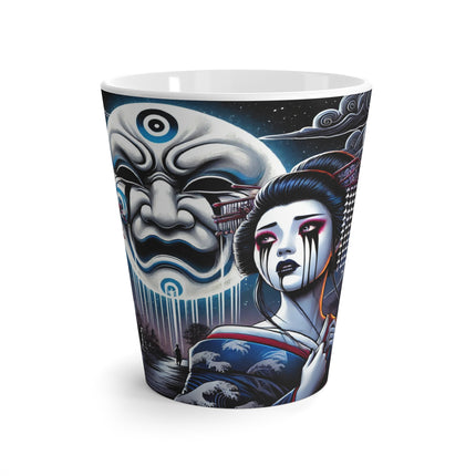 Geisha’s Black Ink Tears Latte Mug