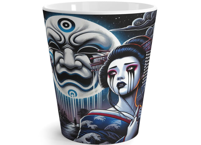 Geisha’s Black Ink Tears Latte Mug