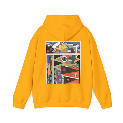 Collection decors et couleurs Pl.03 by Georges Valmier Heavy Blend™ Hooded Sweatshirt