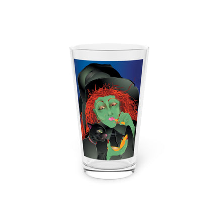 Mirror, Mirror A Witch's Touch Glass, 16oz
