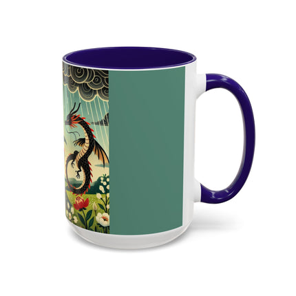 The Dragon Fairy’s Stride Colorful Mugs (11oz, 15oz)
