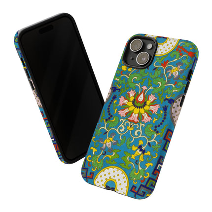 Chinese Floral Illustration by Owen Jones Phone Cases