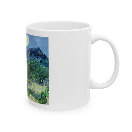 Olive Trees by Vincent Van Gogh Ceramic Mug, (11oz, 15oz)
